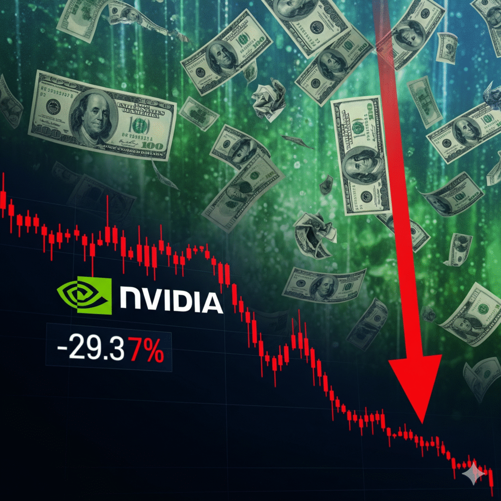 Nvidia Stock Slips as Investors Weigh Data Center Growth and Outlook 2 Gemini Generated Image qv189kqv189kqv18