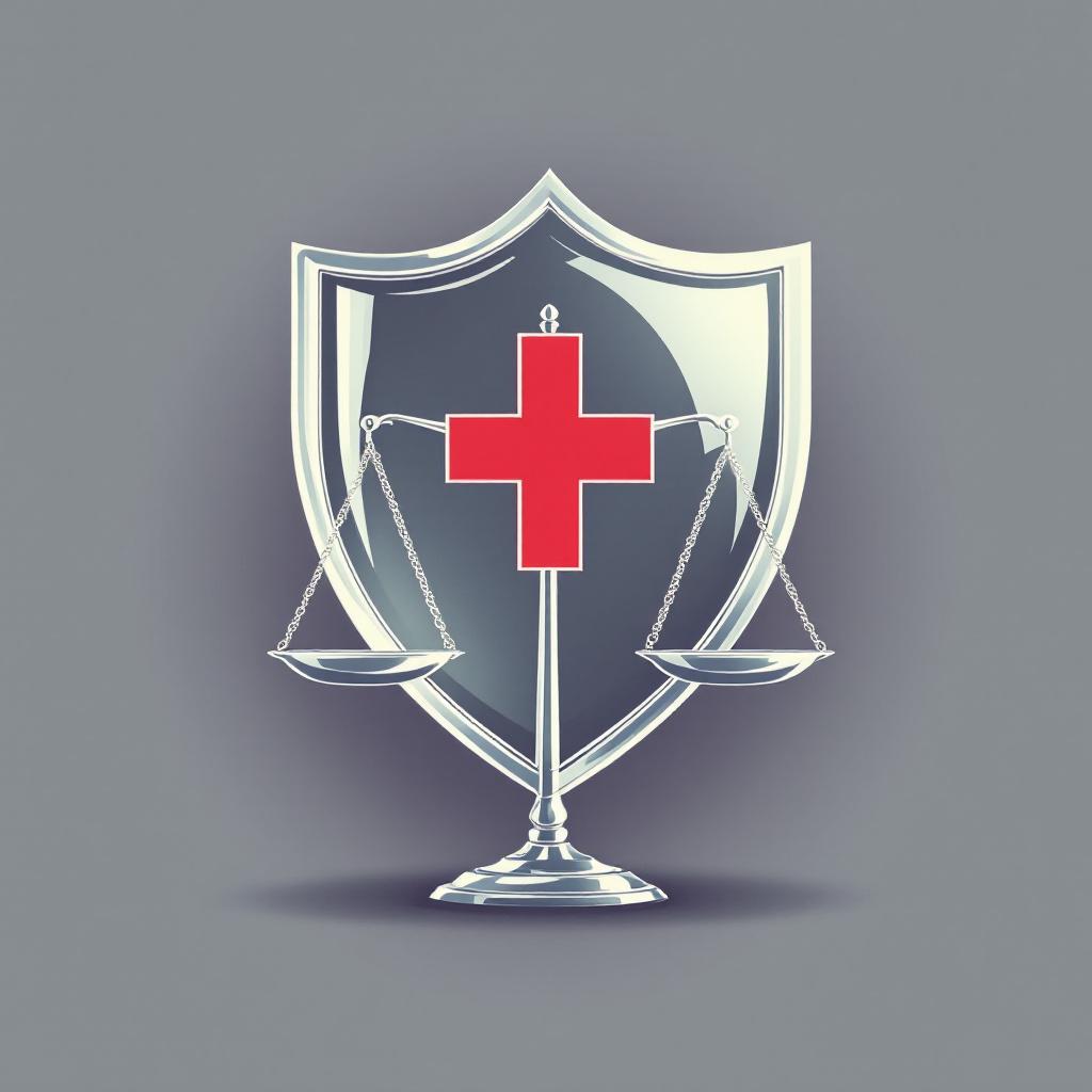 Why Coverage of the Al-Nasser Hospital Attack Risks Dehumanizing Palestinians 3 legal protection shield red cross scales justice