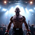 ufc fighter entering octagon chicago