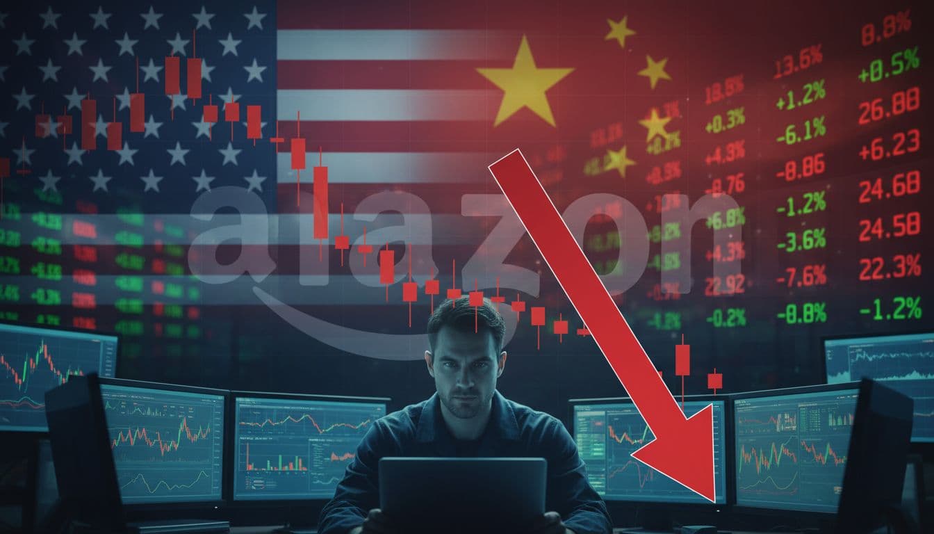 amazon stock dip trader chart illustration e64427e4