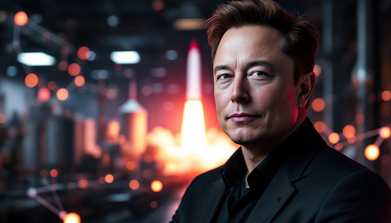 elon musk editorial tech portrait