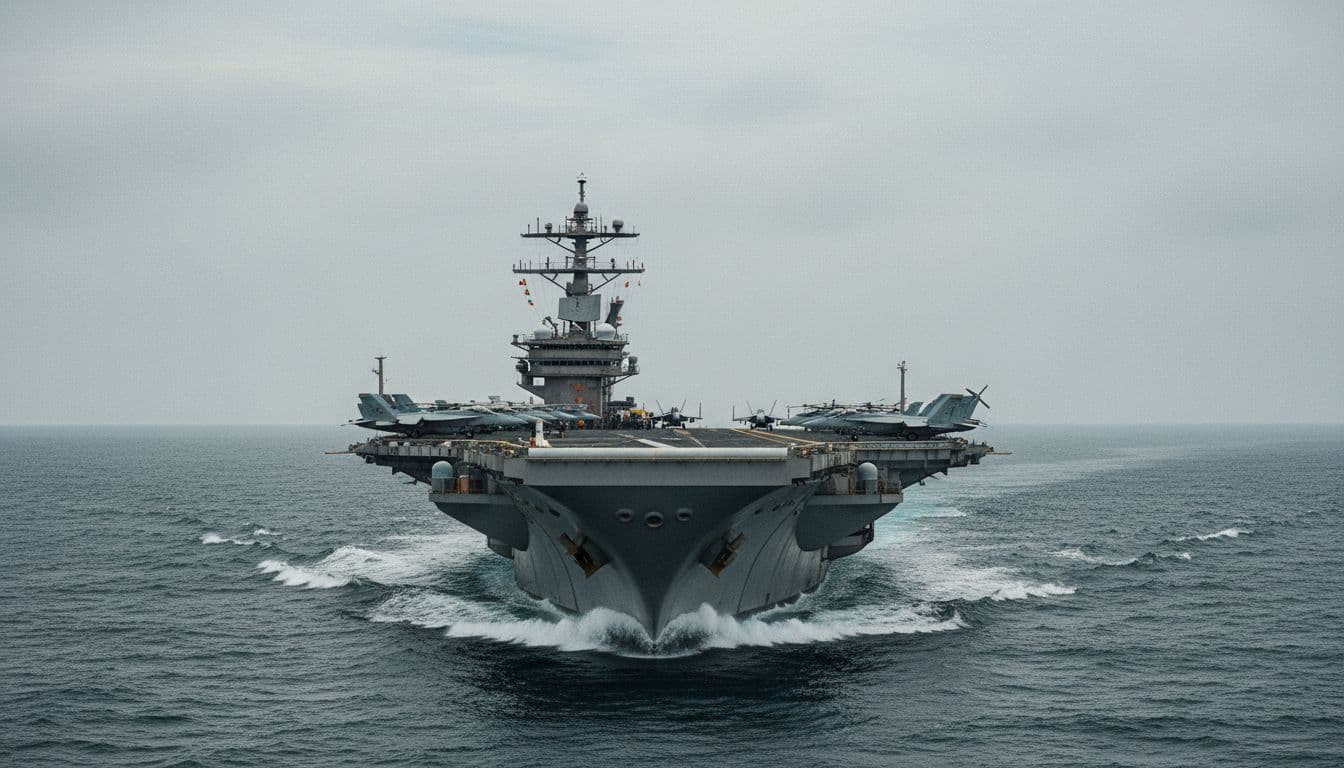 USS Nimitz Loses Two Aircraft in South China Sea; All Crew Recovered Safely 1 nimitz class aircraft carrier south china sea 4ec507f7