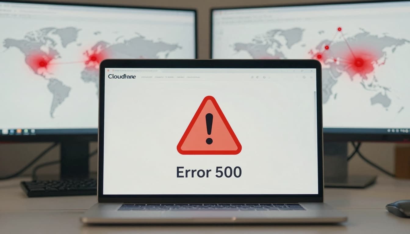 cloudflare outage error 500 global disruption 035af732